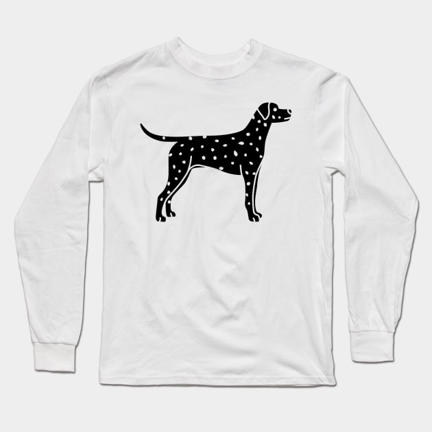 Dalmation Long Sleeve T-Shirt by Radradrad